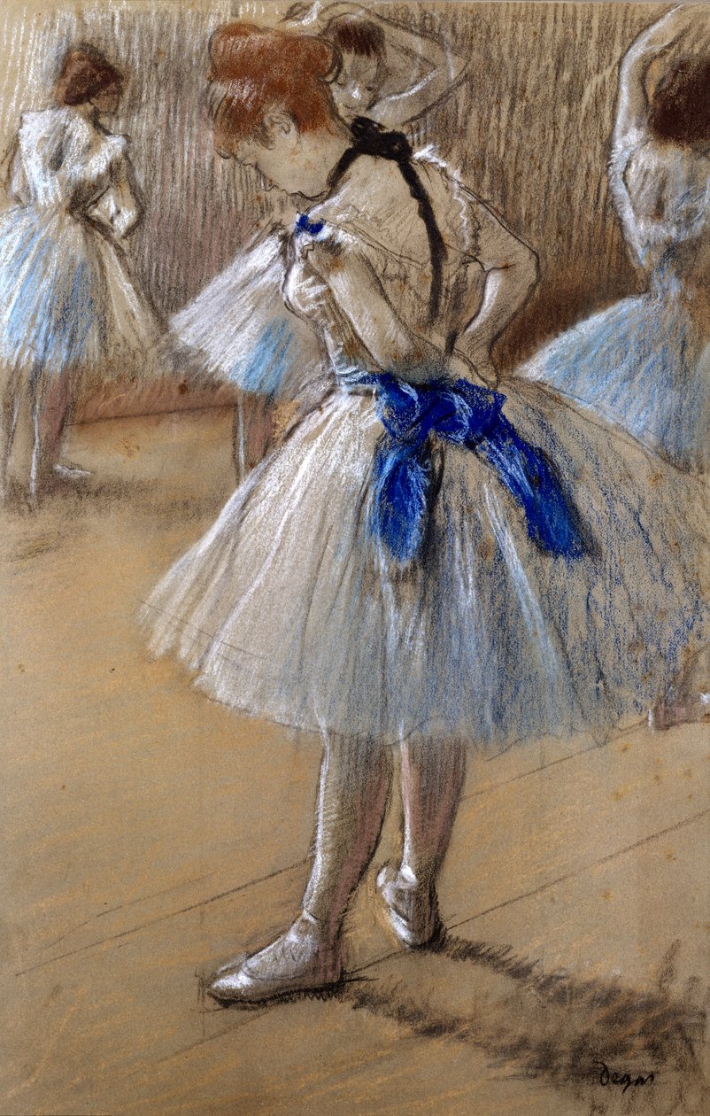 Tanulmány egy táncosról alkotó: Edgar Degas