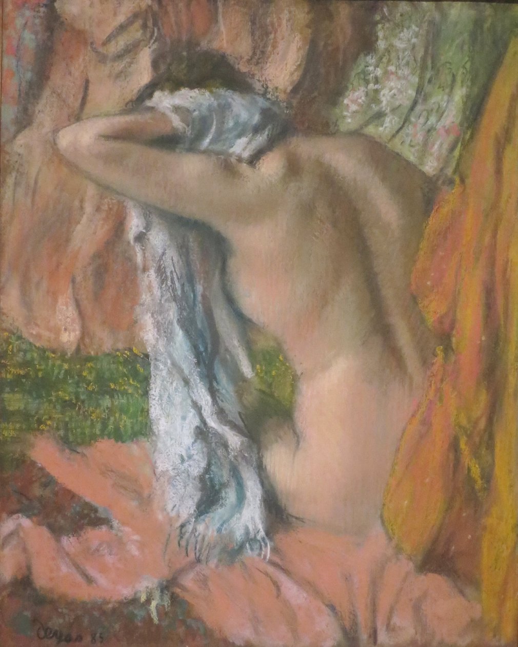 Fürdés után alkotó: Edgar Degas