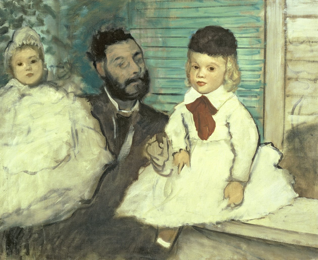 Comte Le Pic és fiai alkotó: Edgar Degas