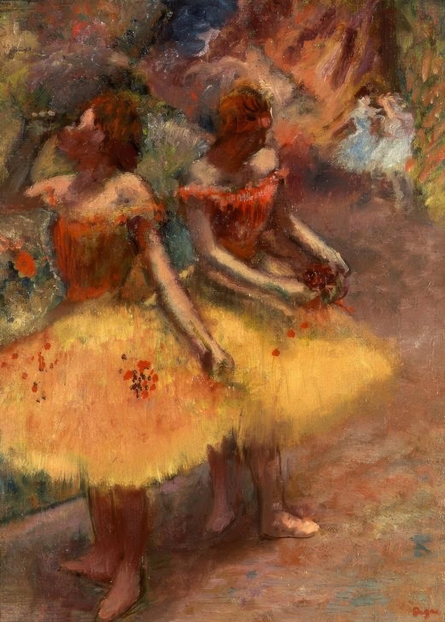Két táncos alkotó: Edgar Degas