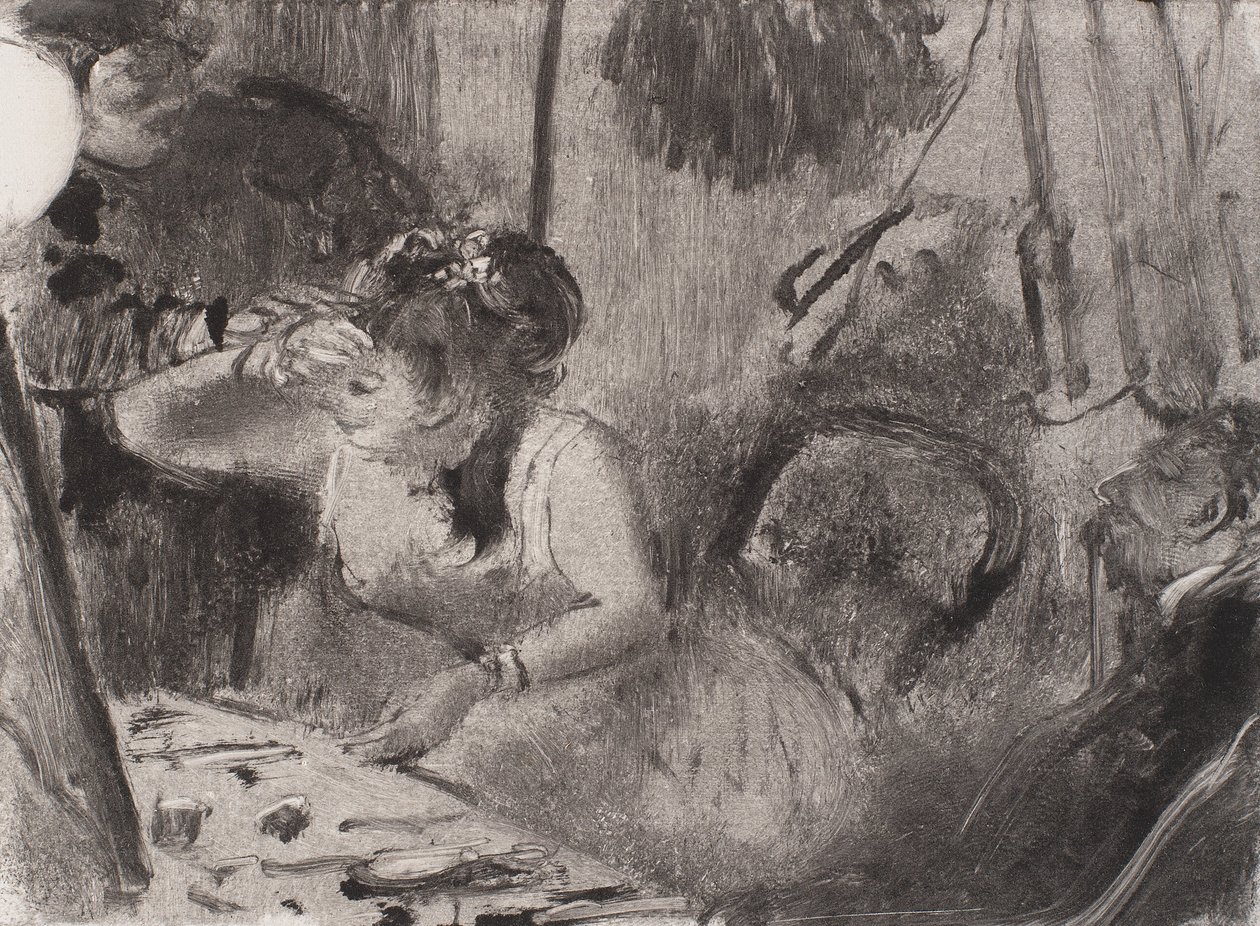Meghittség alkotó: Edgar Degas