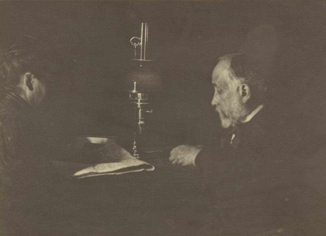 Louise Halévy Degasnak olvas alkotó: Edgar Degas