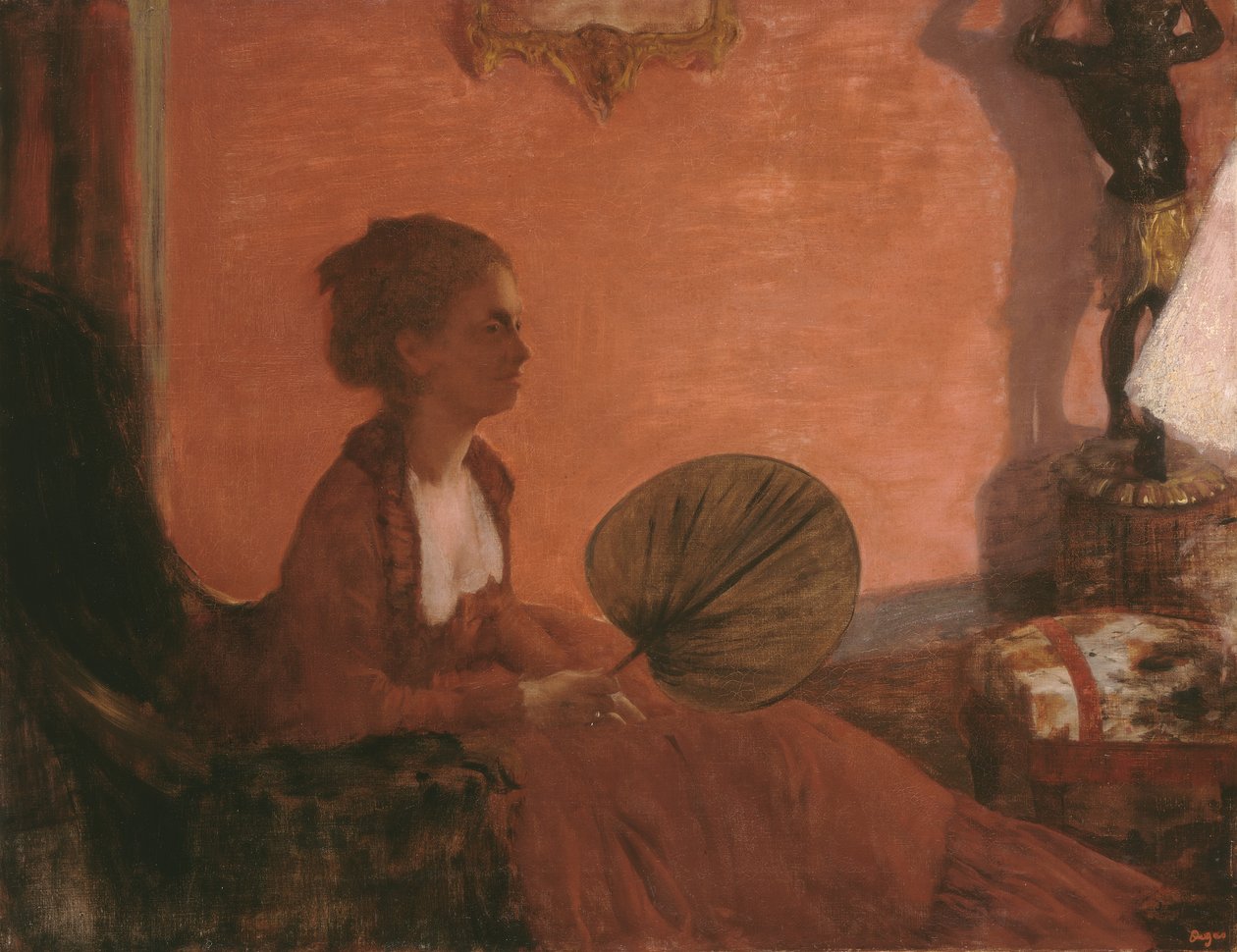 Madame Camus, 1869-70 alkotó: Edgar Degas