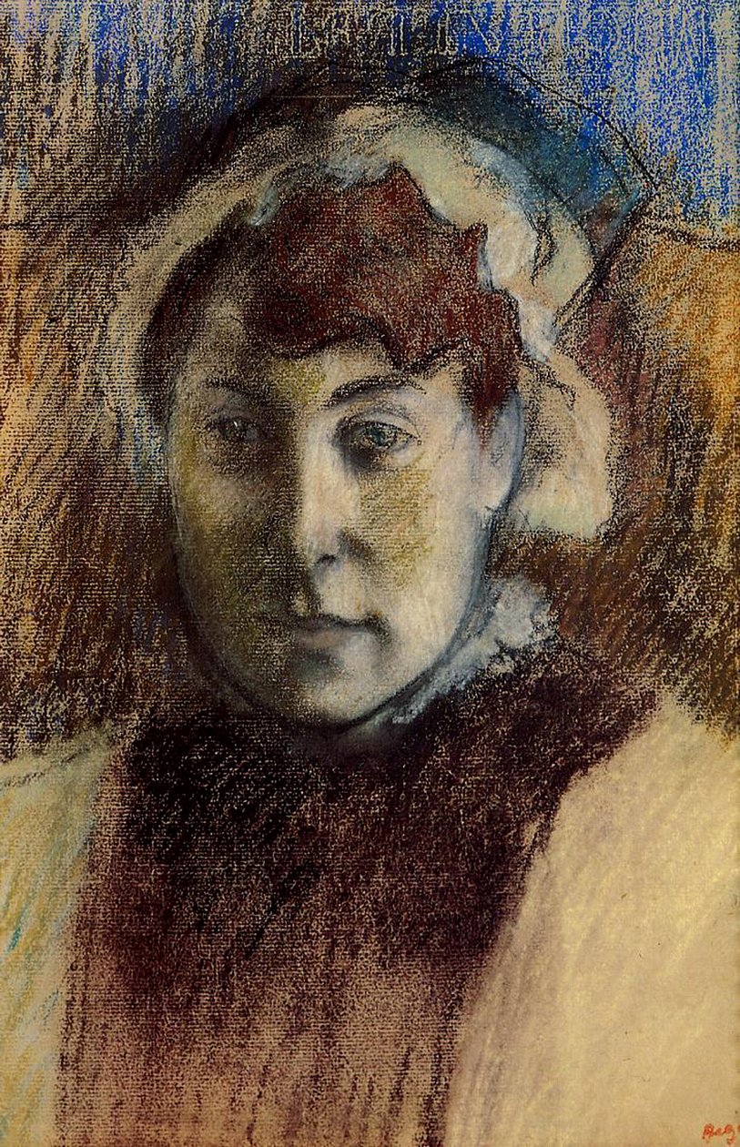 Madame Ernest May, 1881-82 (pasztell, papír) alkotó: Edgar Degas