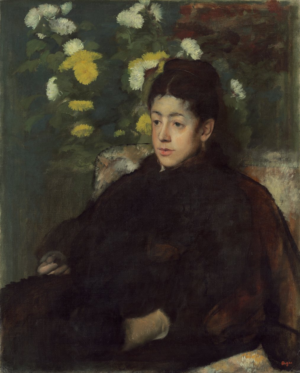Mademoiselle Malo, 1877 körül alkotó: Edgar Degas