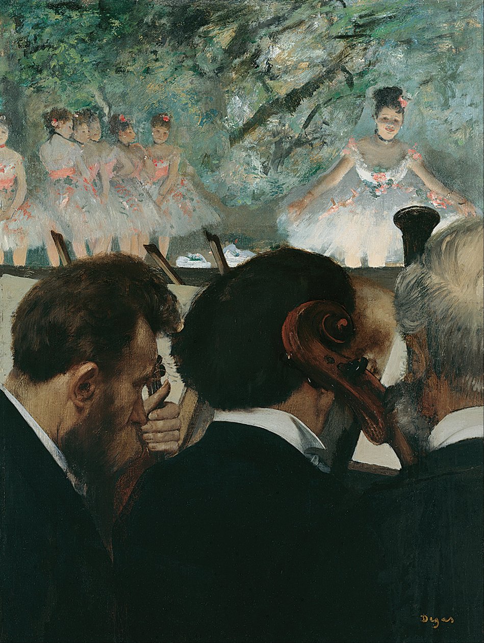 Zenekari zenészek alkotó: Edgar Degas