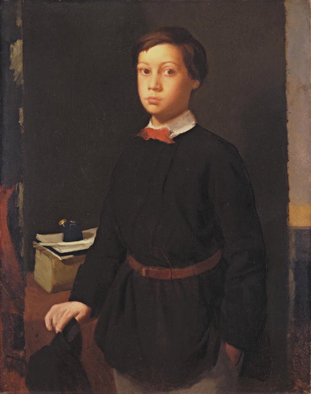 Rene de Gas arcképe 1845-1926 alkotó: Edgar Degas