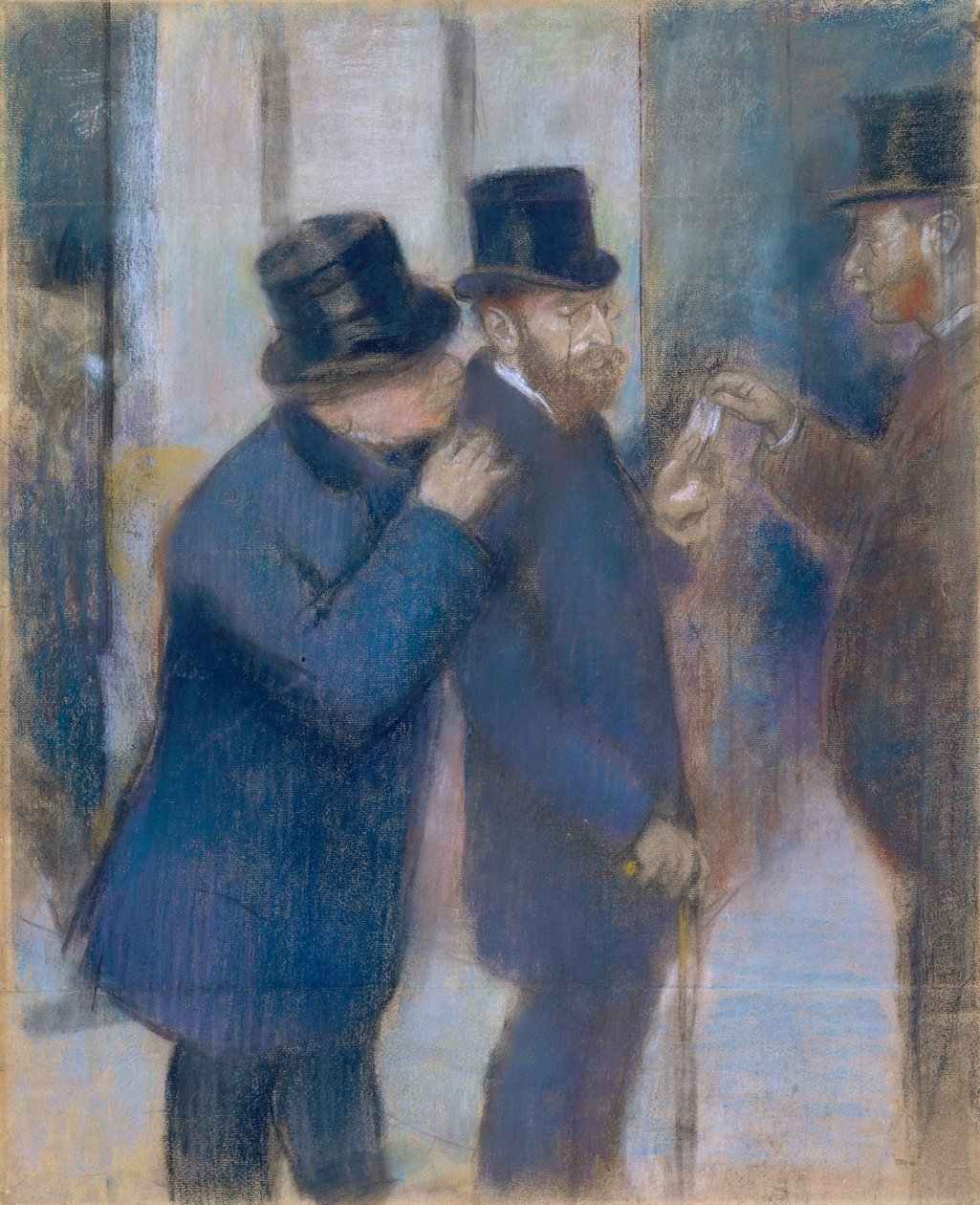 Portrék a tőzsdén alkotó: Edgar Degas