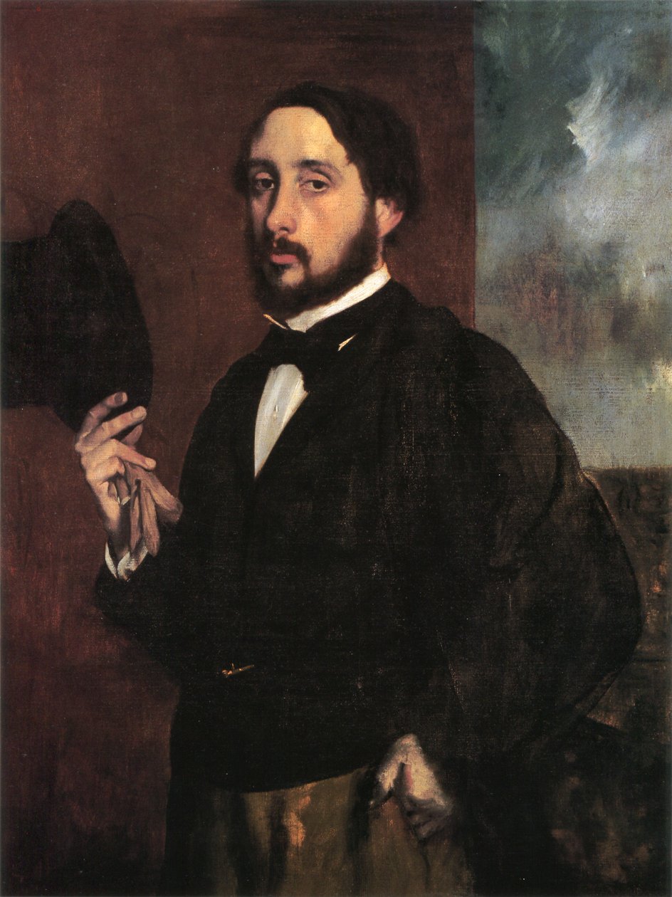 Önarckép alkotó: Edgar Degas