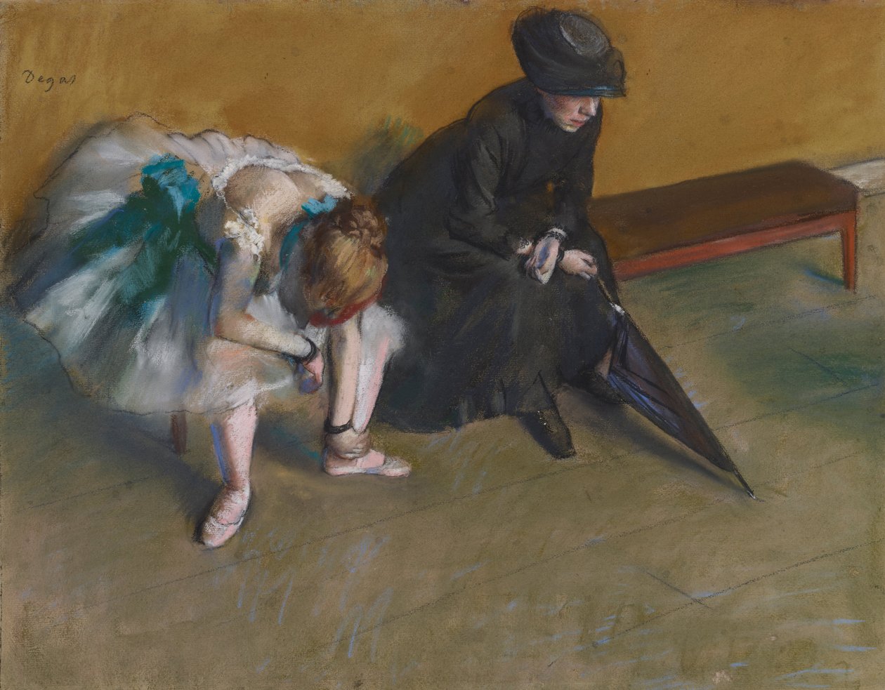 Várakozás alkotó: Edgar Degas