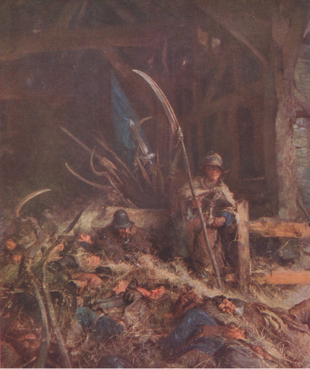 Sedgemoor reggele, Bibbys Annual, 1916-17 alkotó: Edgar after Bundy