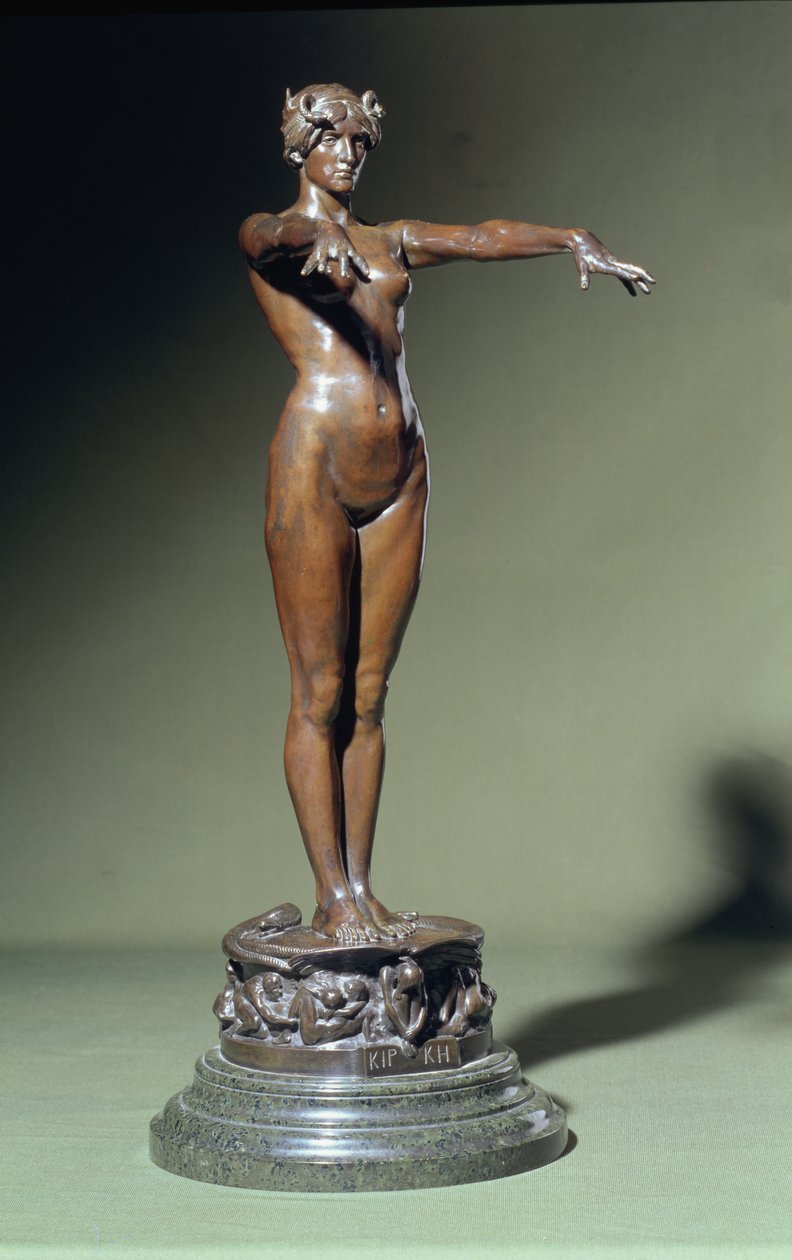 Circe, 1893-94 körül (bronz és márvány) alkotó: Edgar Bertram Mackennal