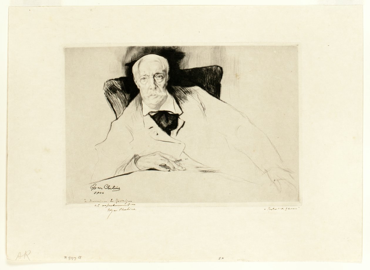 Alfred Stevens alkotó: Edgar Chahine