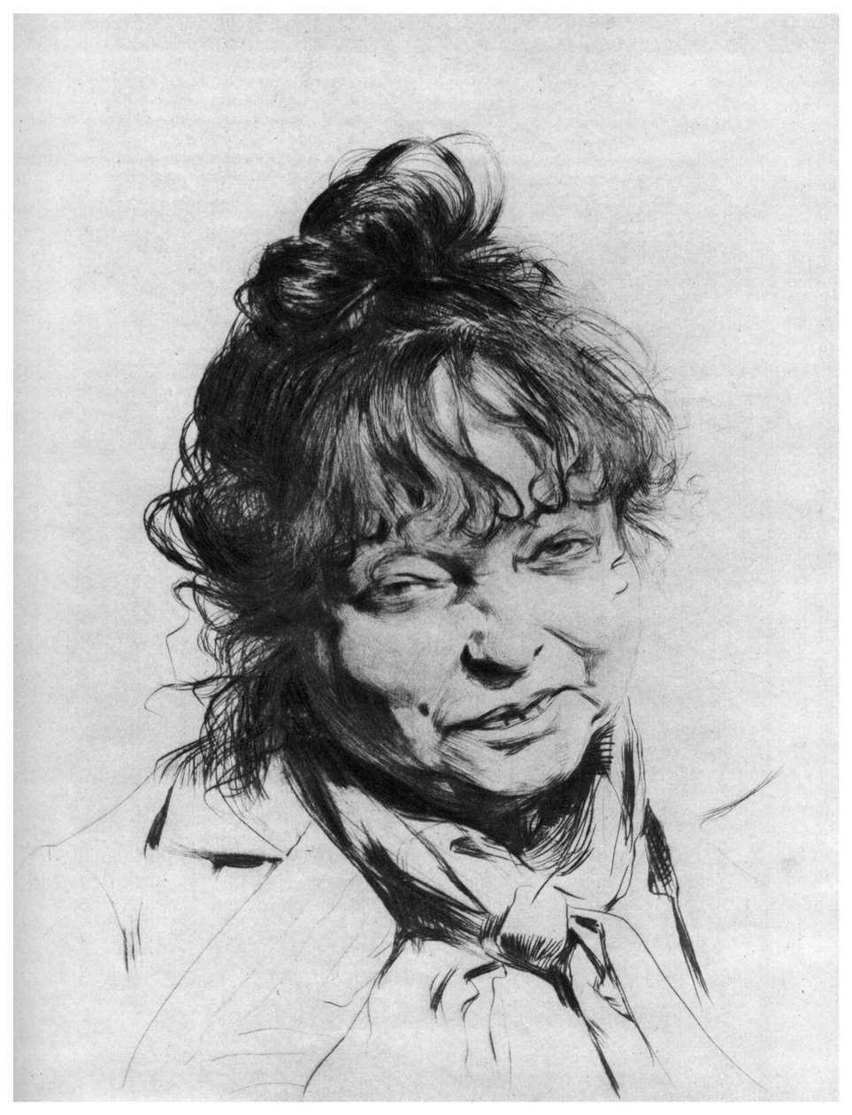 Louise France, c1895-1945 1924 alkotó: Edgar Chahine