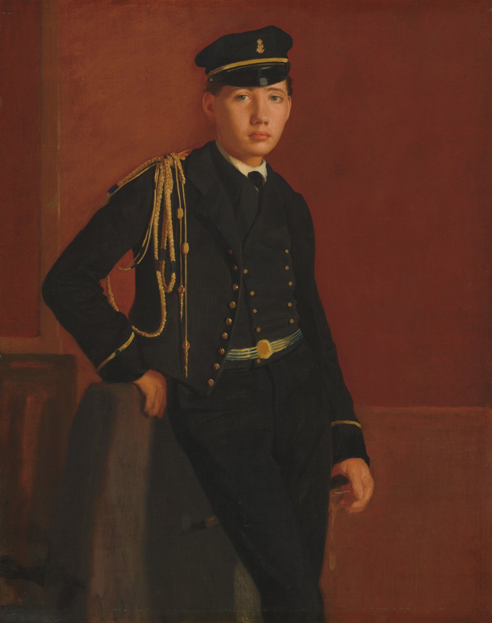 Achille De Gas kadét egyenruhájában alkotó: Edgar Degas