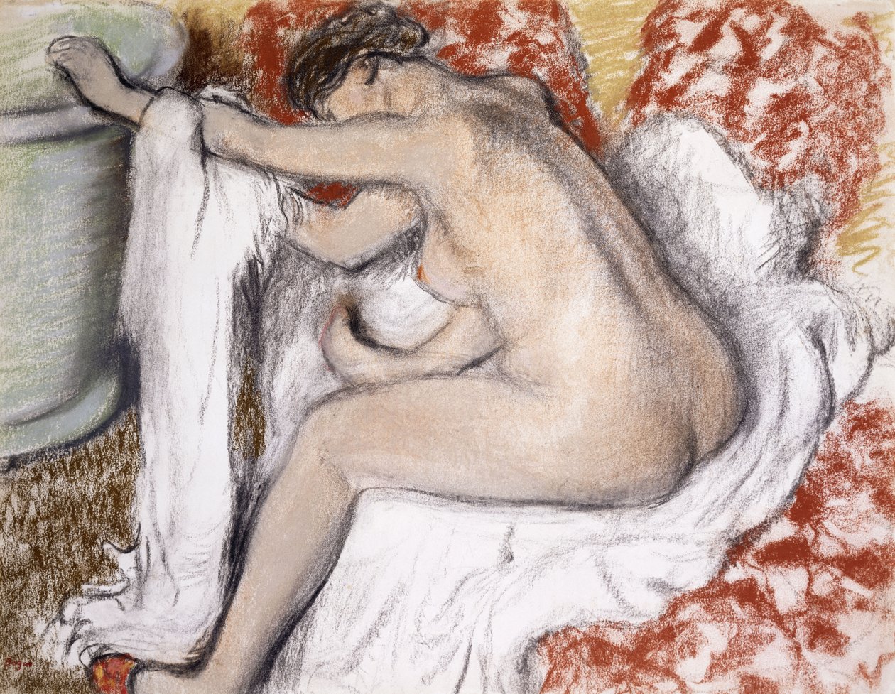 A fürdő után (magát szárító nő); La Sortie du Bain (Femme S