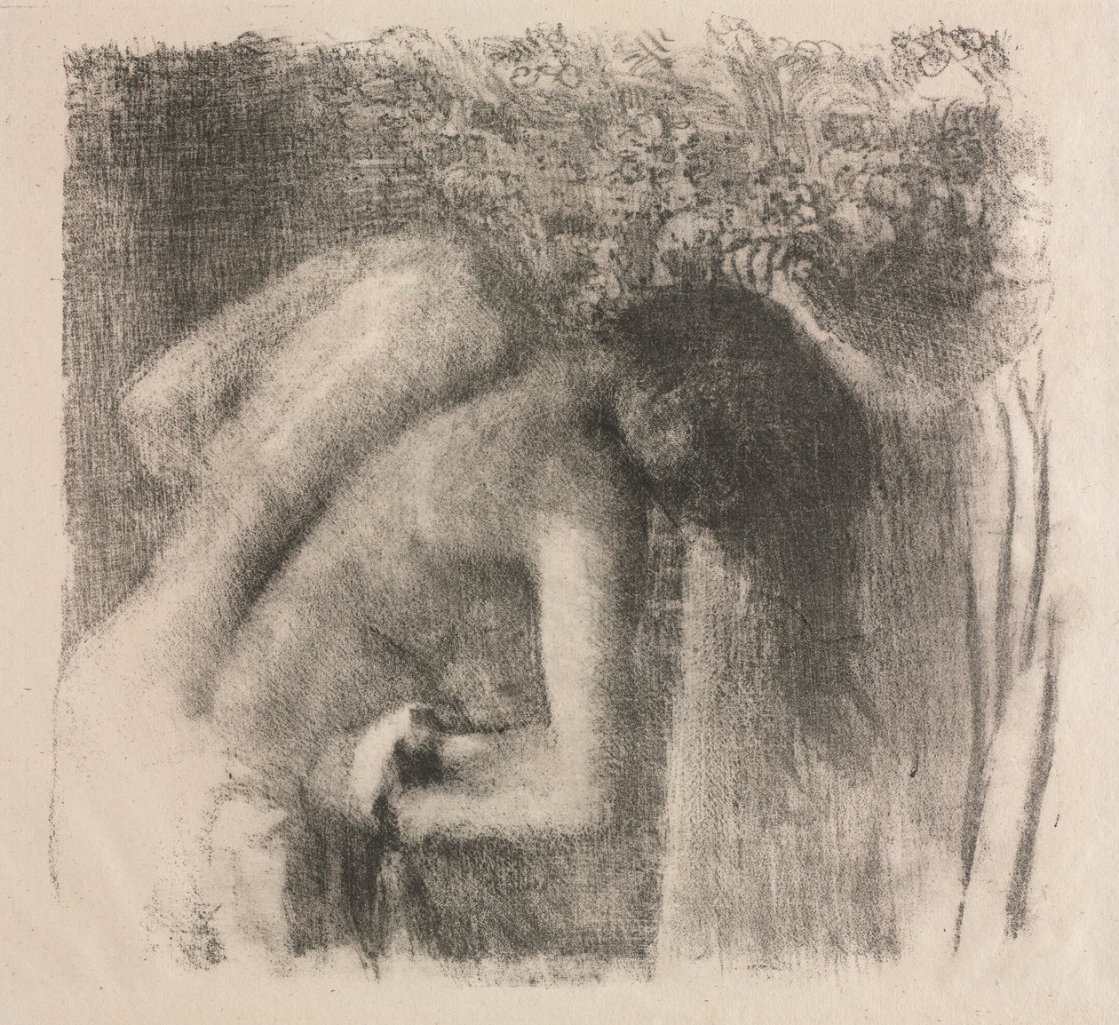 A Bath nagy változata után, 1891-1892. alkotó: Edgar Degas