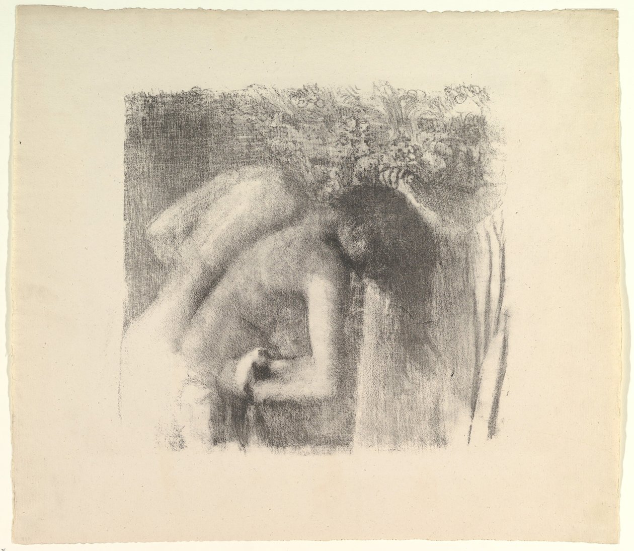 A Bath nagy változata után, 1891-92. alkotó: Edgar Degas