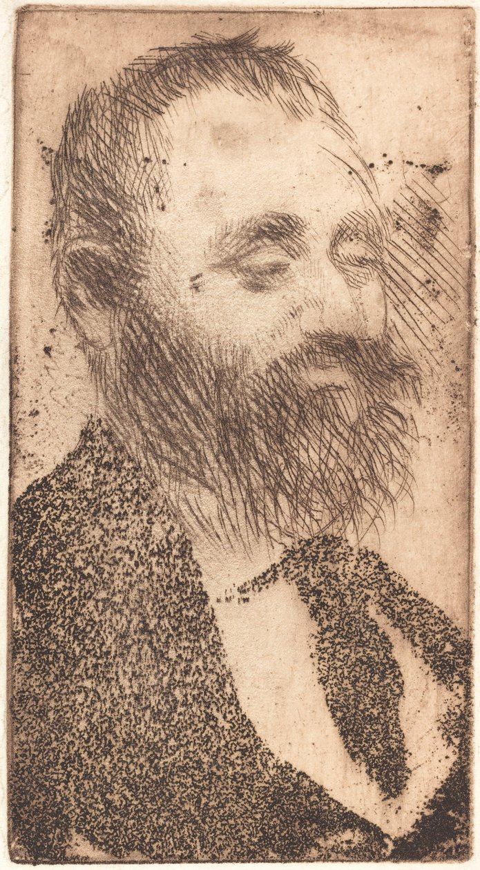 Alphonse Hirsch, 1875. alkotó: Edgar Degas