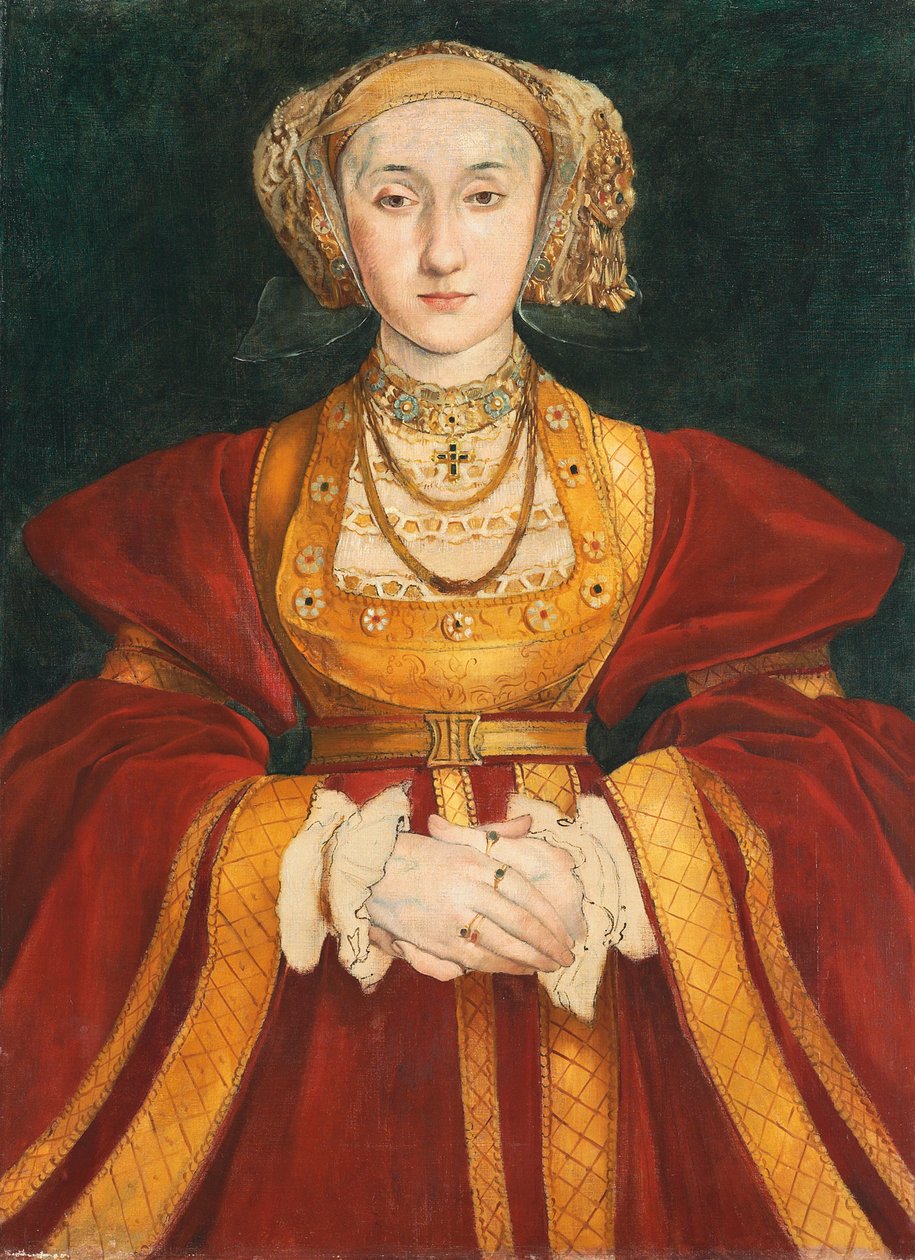 Cleves Anne, ifjabb Hans Holbein után, 1860-62 körül alkotó: Edgar Degas