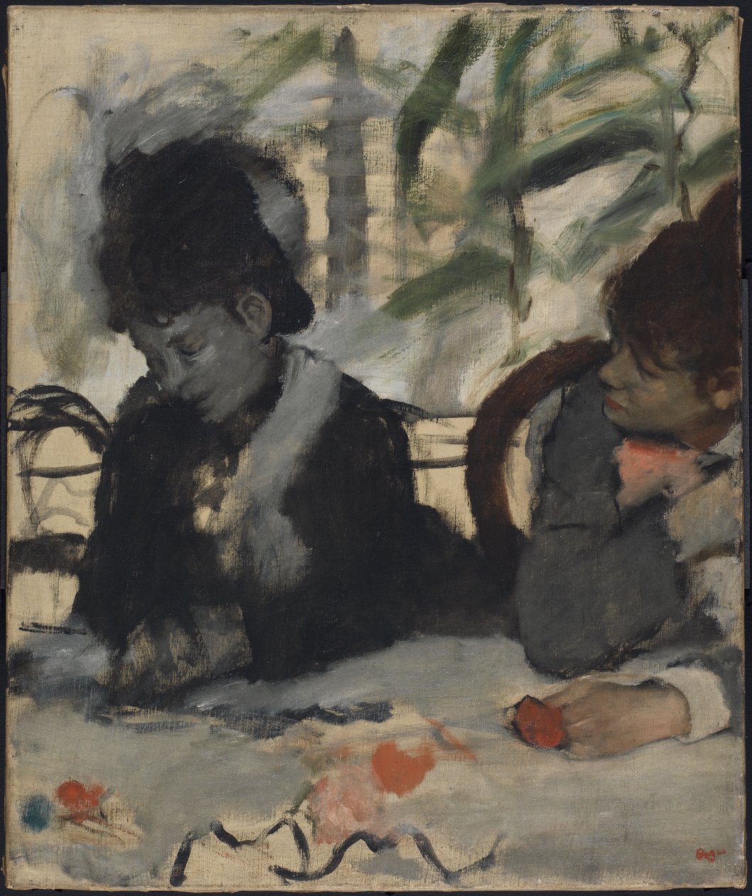 A kávézóban alkotó: Edgar Degas