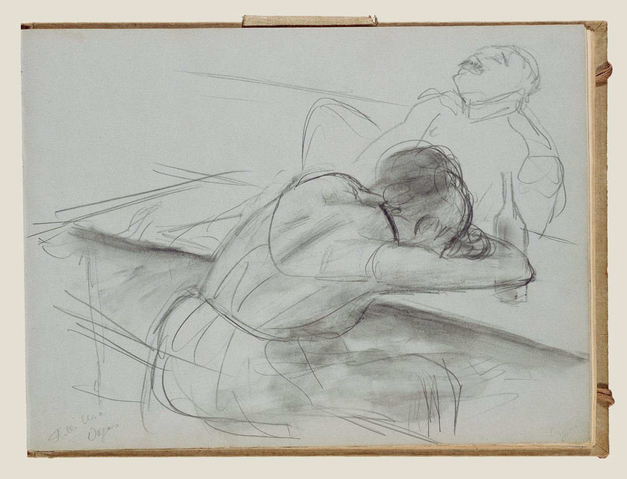 Bordélyház jelenet alkotó: Edgar Degas
