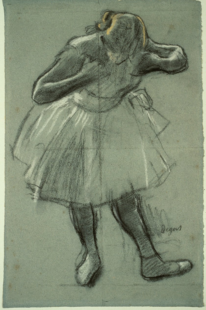 Előre hajoló táncos alkotó: Edgar Degas
