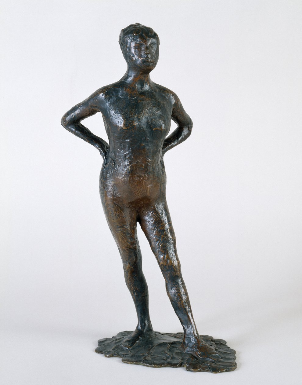 Táncos nyugalomban, 1892-95 (bronz) alkotó: Edgar Degas