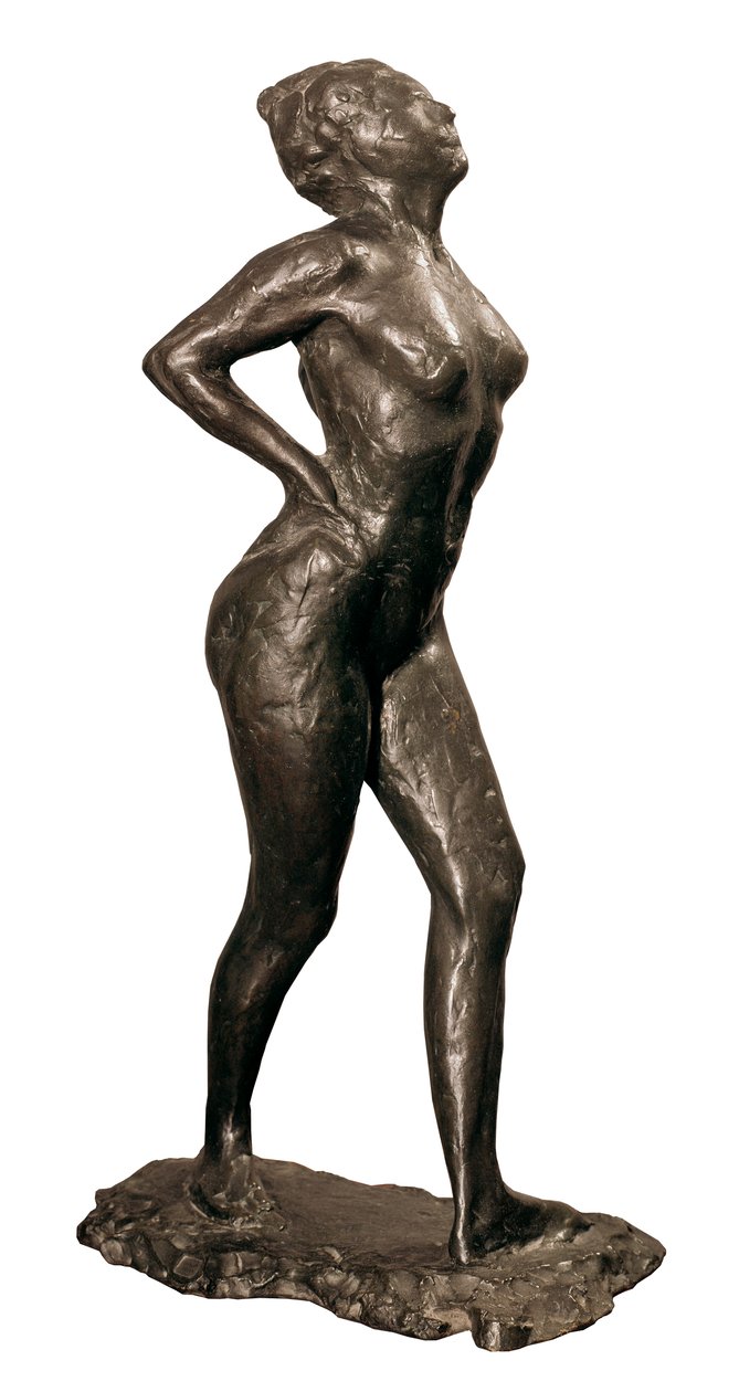 Táncos nyugalomban, Edgar Degas szobra, 1882-95 körül alkotó: Edgar Degas