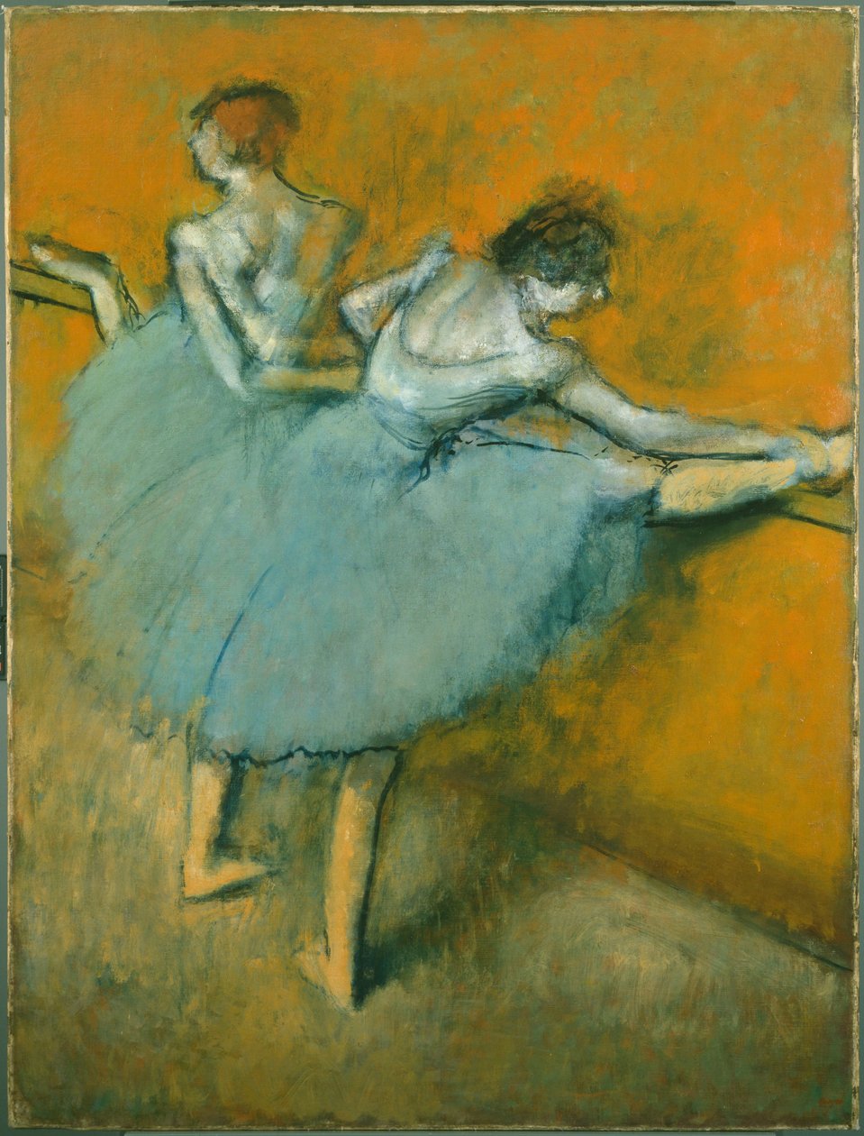 Táncosnők a rúdnál alkotó: Edgar Degas
