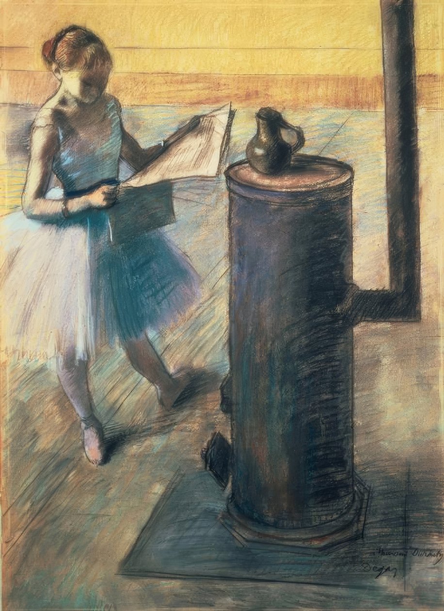 Táncos pihen alkotó: Edgar Degas