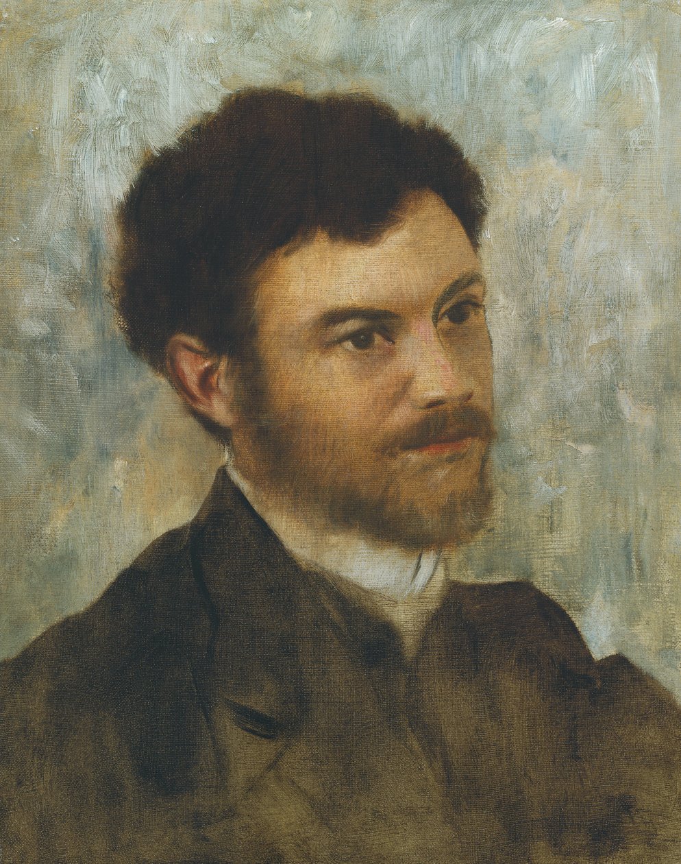 Degas - Férfiportré, 1868-1872 körül, L 195 alkotó: Edgar Degas