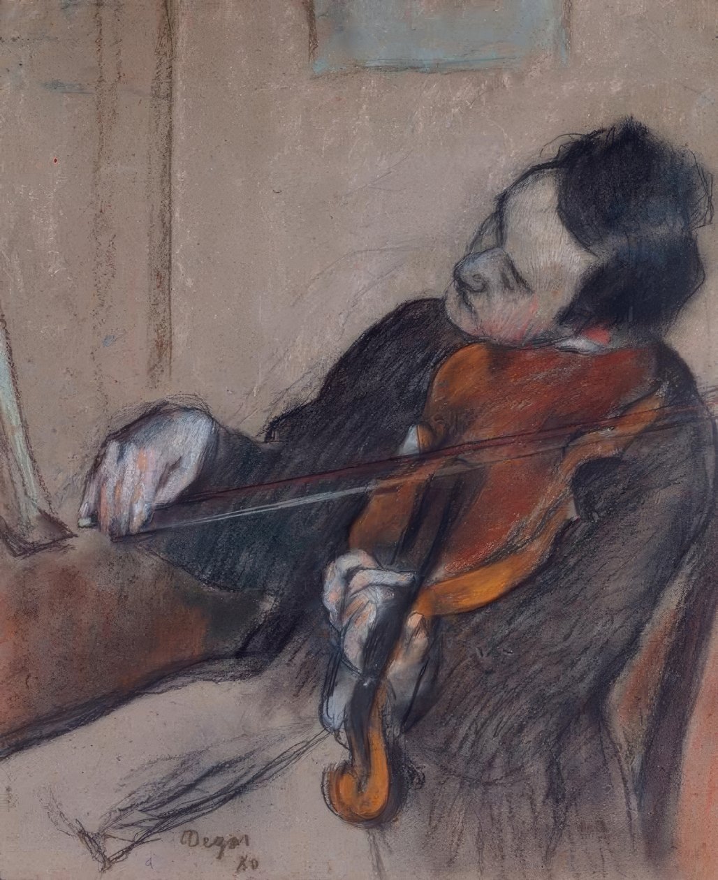 A brácsás alkotó: Edgar Degas