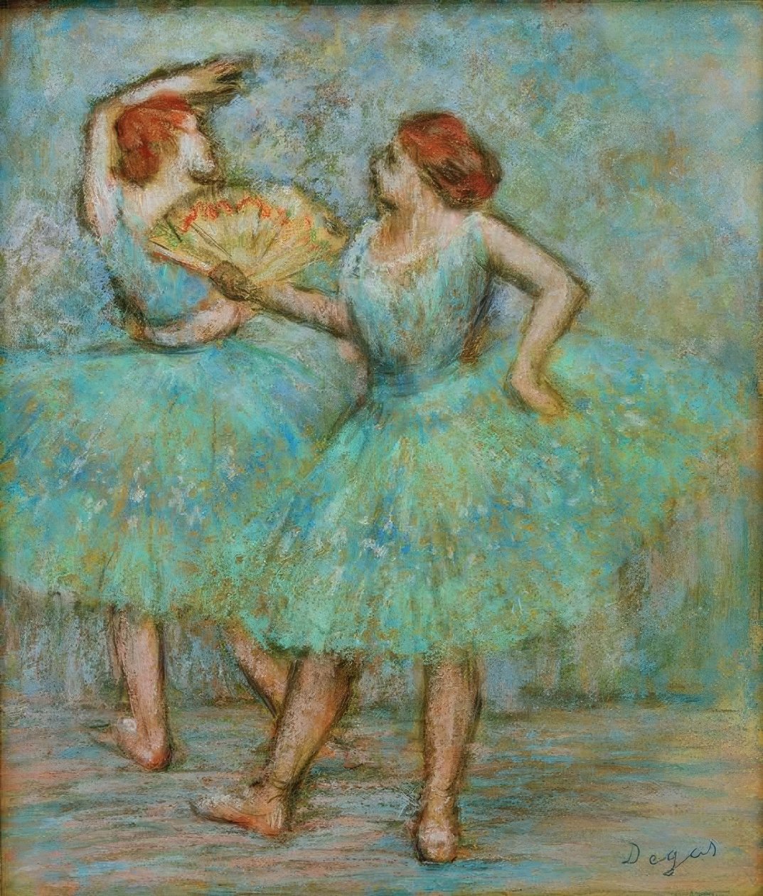 Két táncos alkotó: Edgar Degas