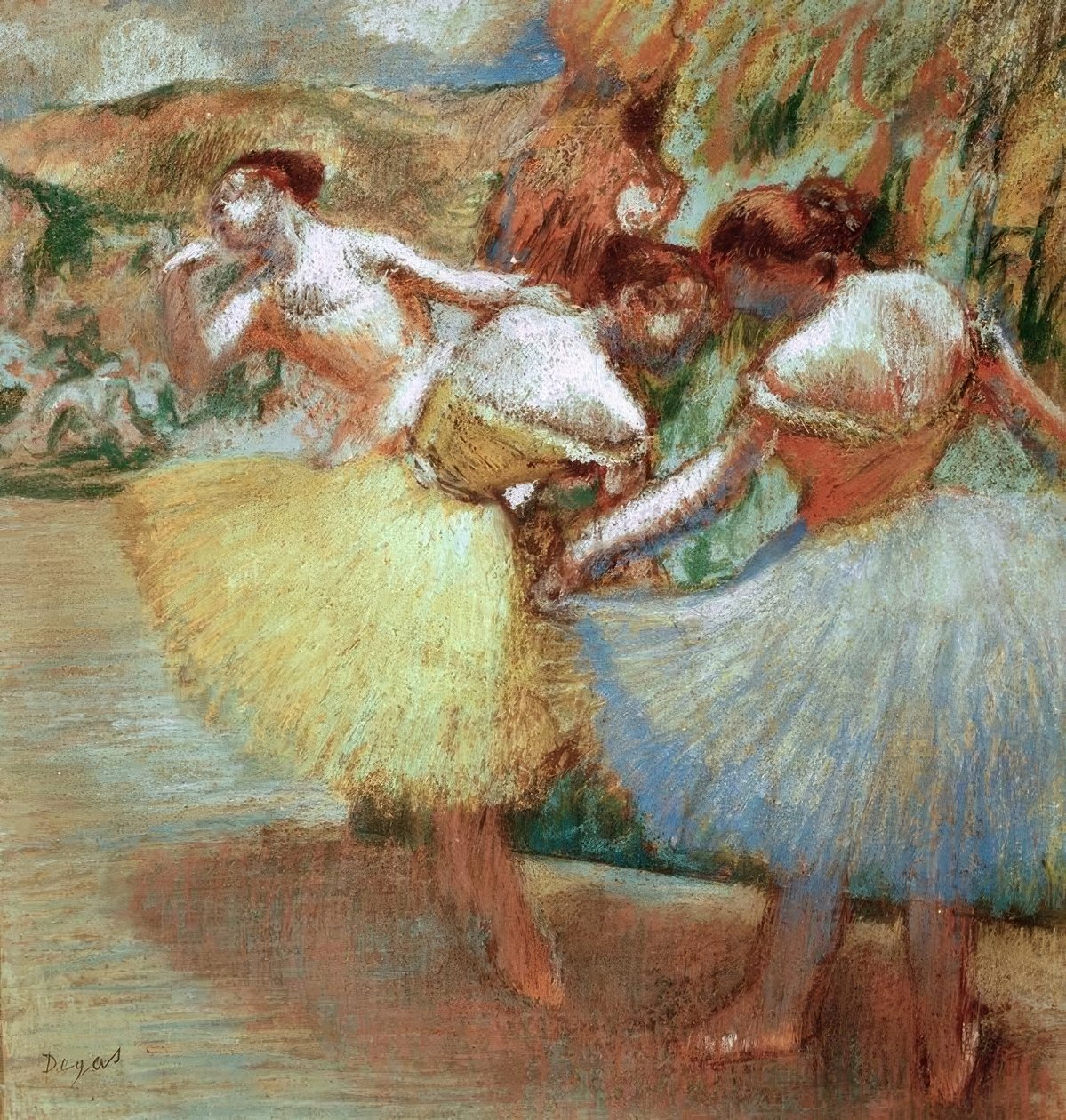 Három táncos alkotó: Edgar Degas