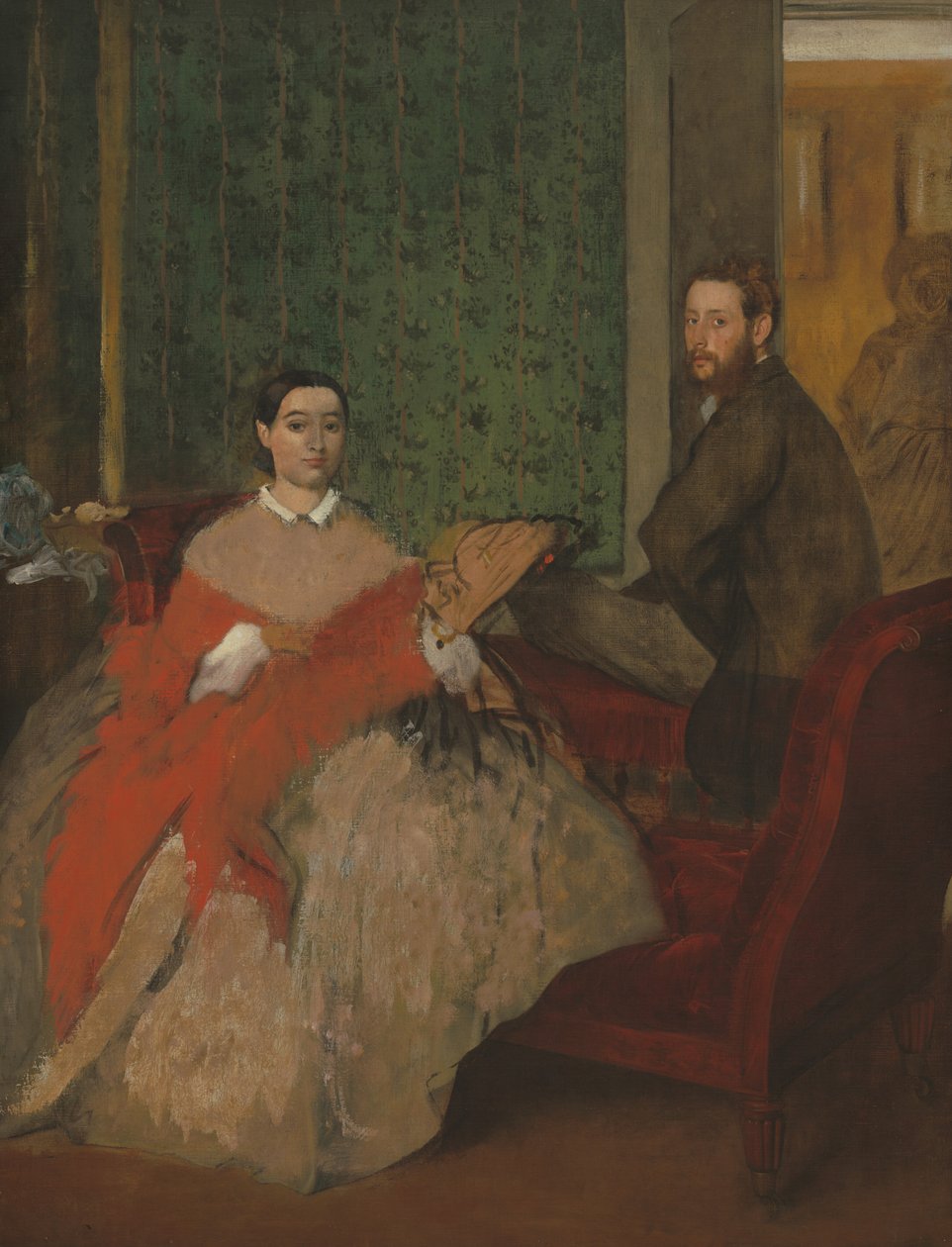 Edmondo és Therese Morbilli alkotó: Edgar Degas