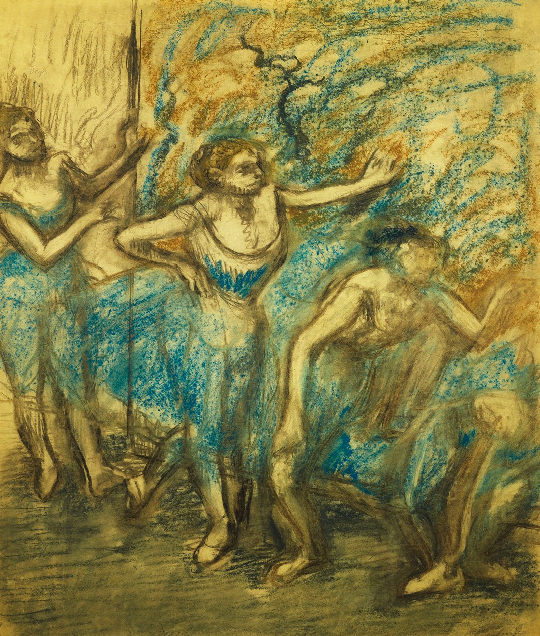 Négy táncos; Négy táncos, 1903 alkotó: Edgar Degas