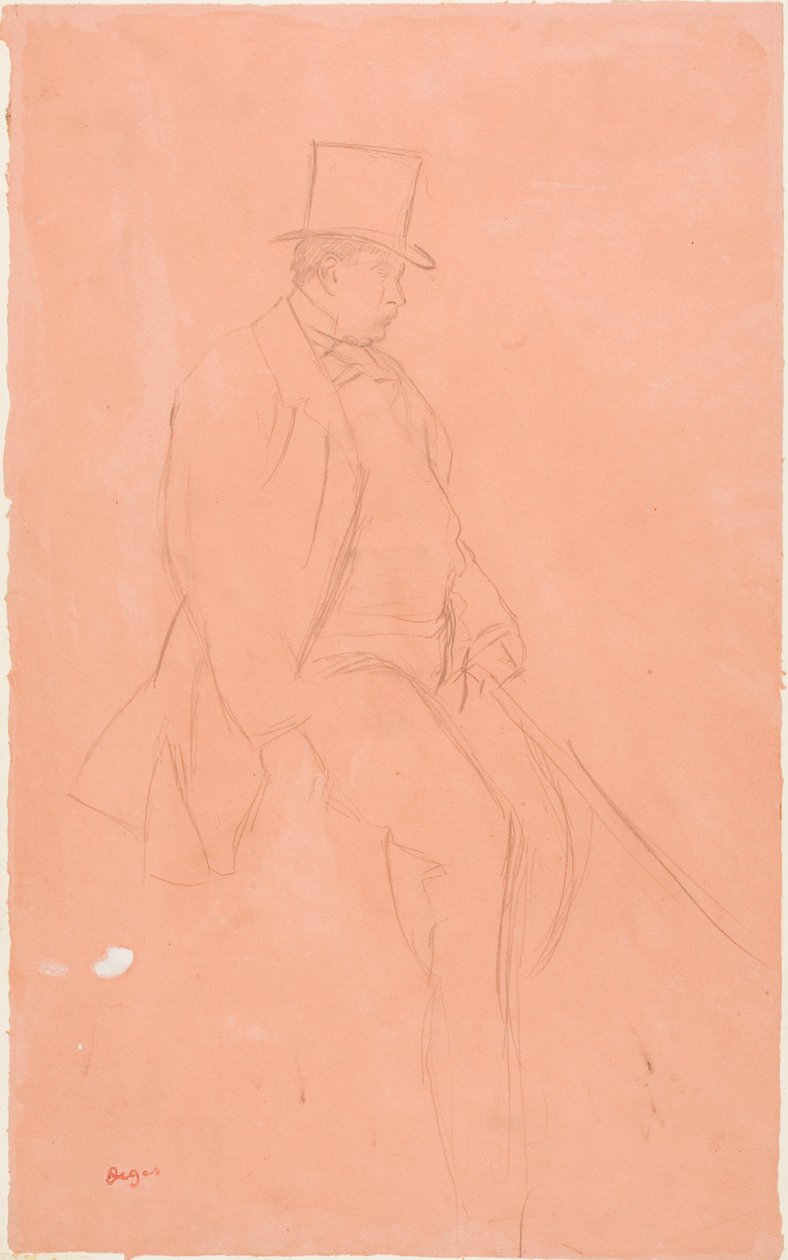Gentleman Rider alkotó: Edgar Degas