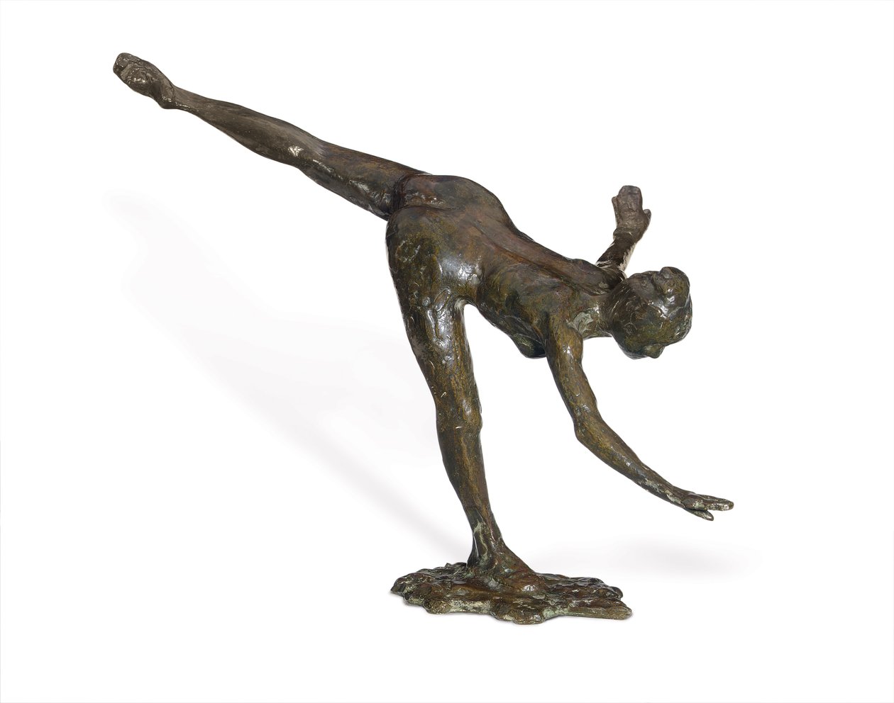 Grand Arabesque, harmadik alkalommal; Nagy arabeszk, harmadik alkalommal, 1882-1895 körül alkotó: Edgar Degas