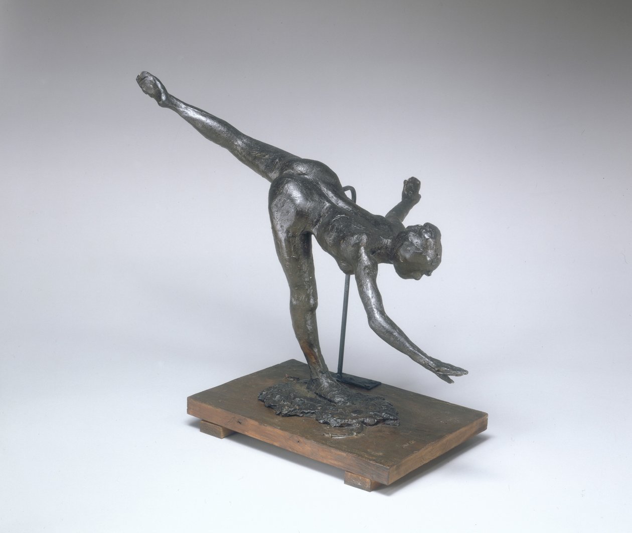 Nagy arabeszk, Harmadik alkalommal először hajló arabeszk, c. 18851890. alkotó: Edgar Degas