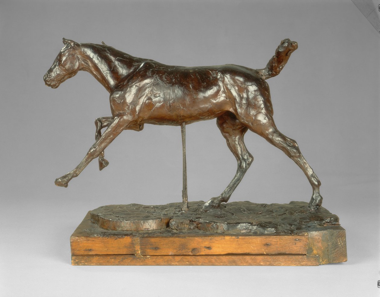 Ló vágta a jobb lábán alkotó: Edgar Degas