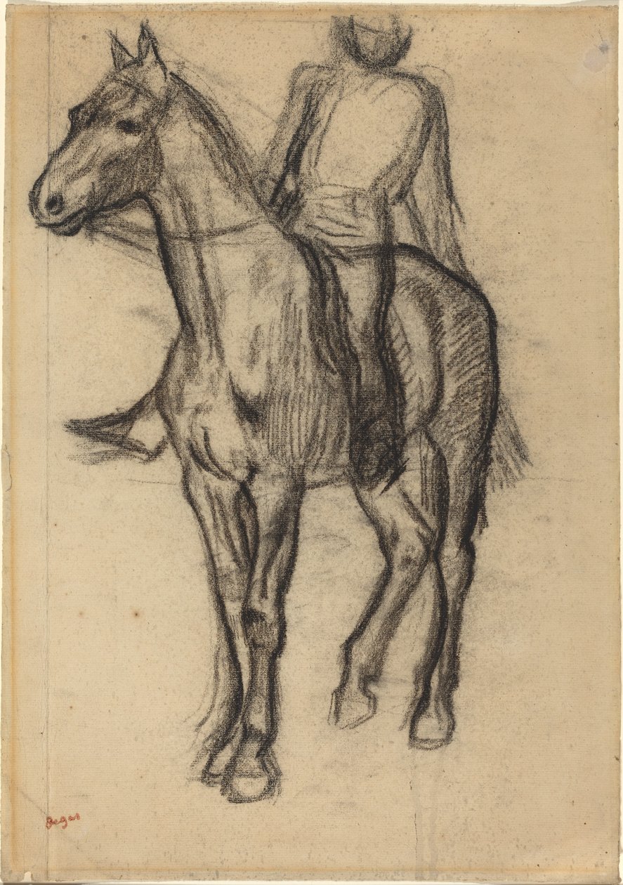 Ló és lovas alkotó: Edgar Degas