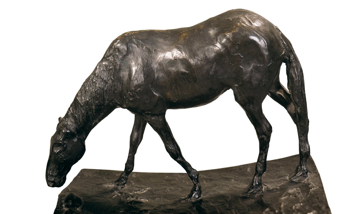 Ló a vályúnál, Edgar Degas szobra alkotó: Edgar Degas