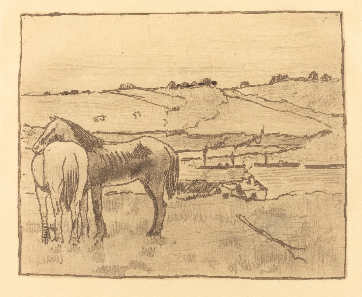 Lovak a réten alkotó: Edgar Degas