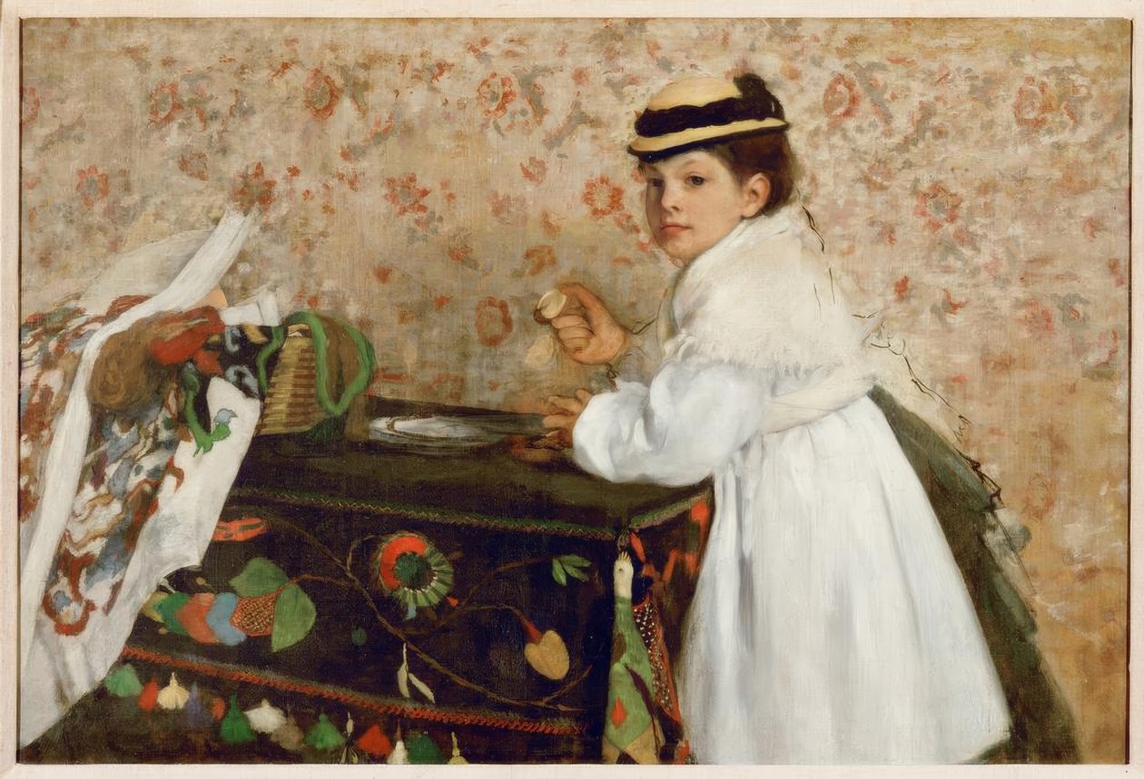 Hortense Valpincon alkotó: Edgar Degas