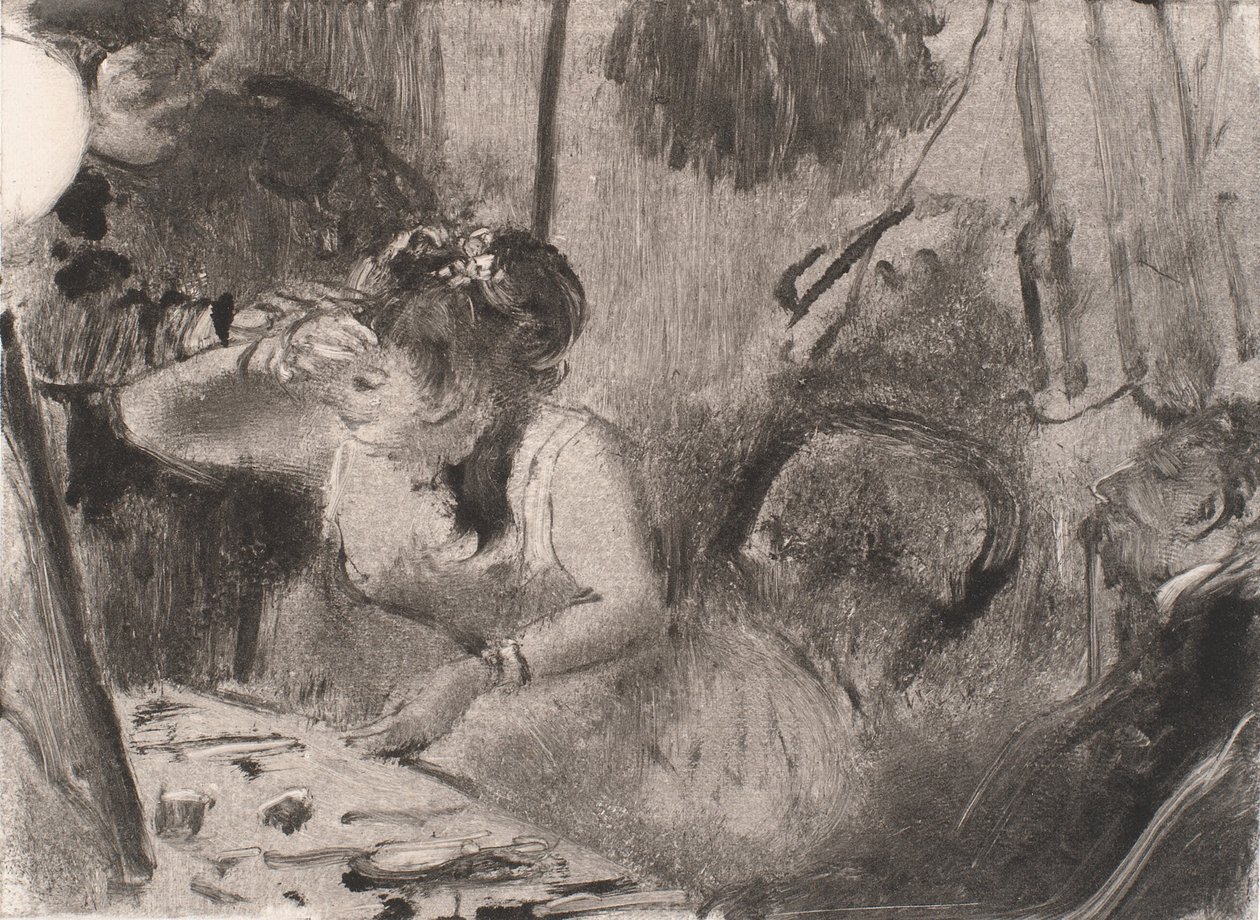 Meghittség alkotó: Edgar Degas
