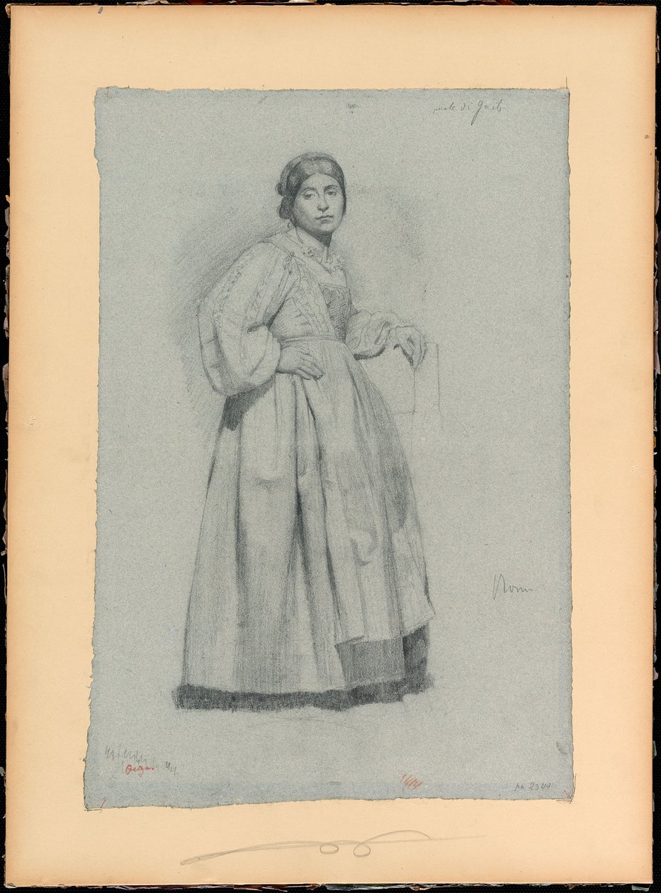Olasz (Gaëta) alkotó: Edgar Degas