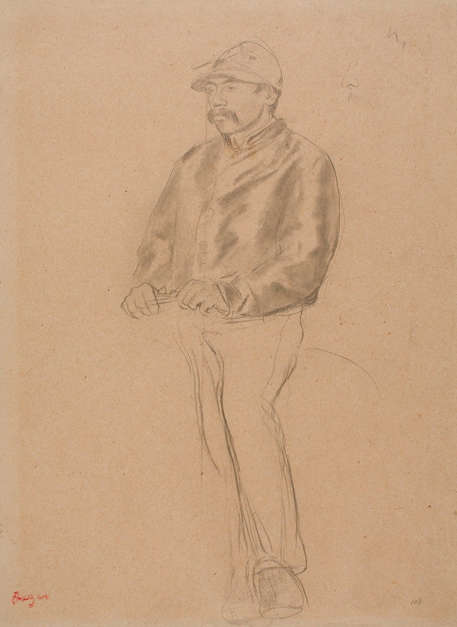 Jockey alkotó: Edgar Degas