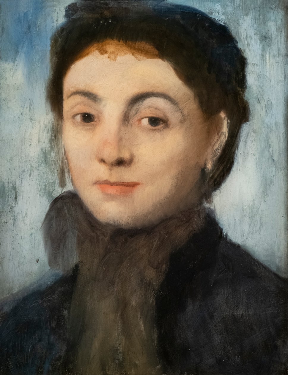 Josephine Gaujelin. 1867. Olaj, vászon. alkotó: Edgar Degas