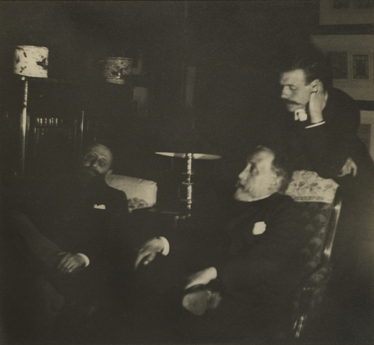 Jules Taschereau, Edgar Degas és Jacques-Emile Blanche, 1895. december alkotó: Edgar Degas